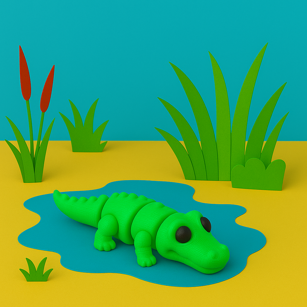 Croco the Curious Crocodile - Aquatic Adventures ๐