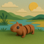 Cappy the Chill Capybara - Wild Wonders 🦫