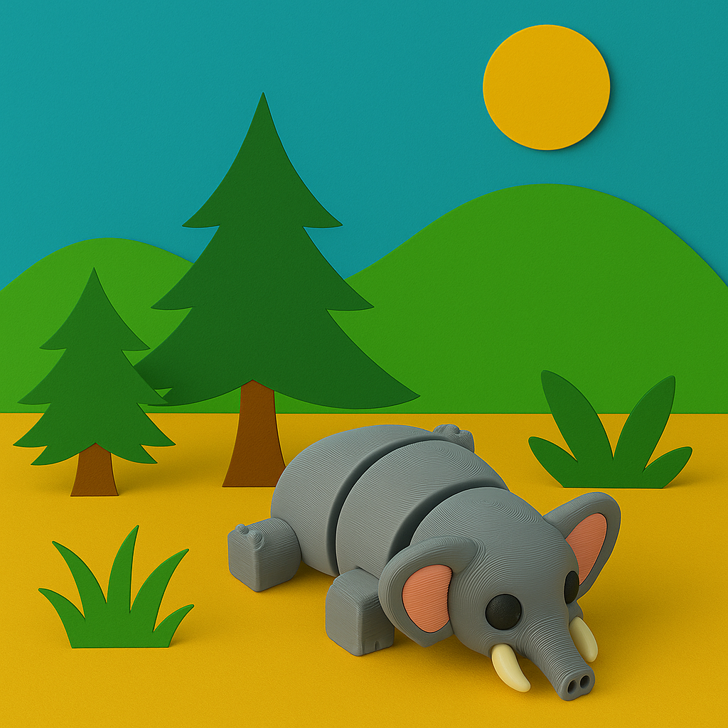 Ellie the Elegant Elephant - Wild Wonders 🐘