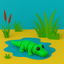 Croco the Curious Crocodile - Aquatic Adventures 🐊