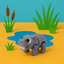 Hugo the Happy Hippo - Wild Wonders  🦛