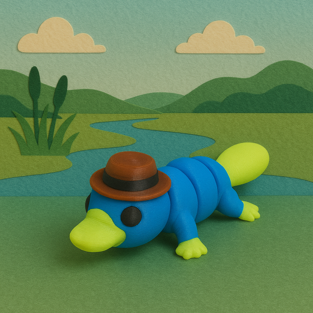 Perry the Peculiar Platypus - Aquatic Adventures 🦦