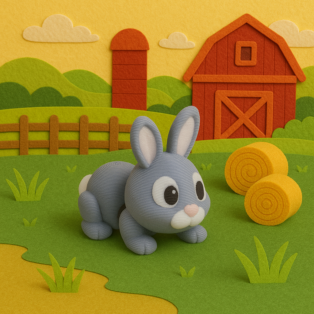 Rabbie the Restless Rabbit - Farm Friends 🐰