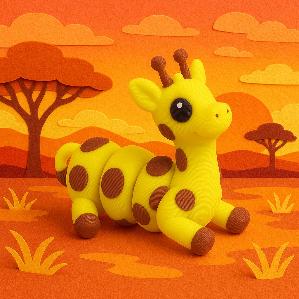 Gigi the Goofy Giraffe - Wild Wonders 🦒